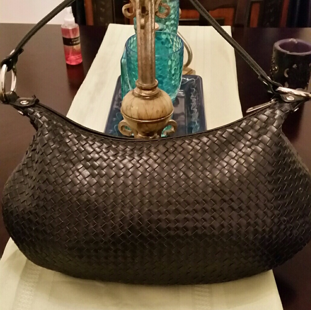 Alfani leather hobo bag